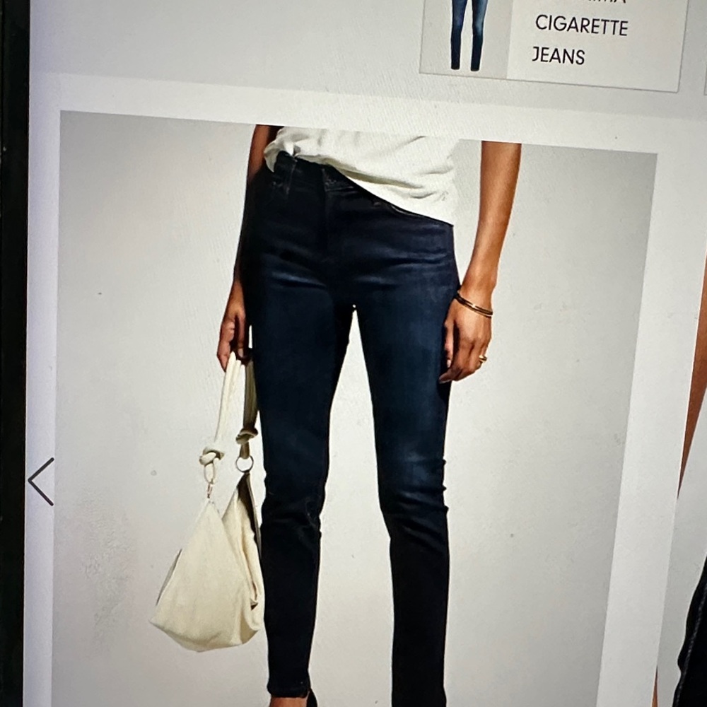 AG Jeans Dark Blue Denim